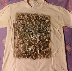 Mossy oak camo princess tee